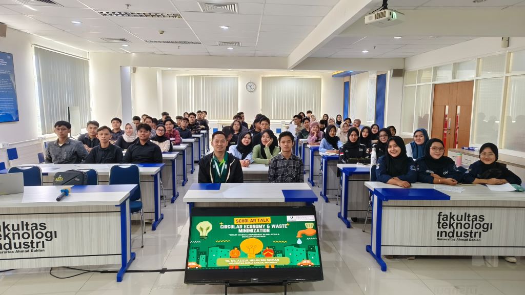 STADIUM GENERAL (SCHOLARS' TALK) AT UNIVERSITAS AHMAD DAHLAN (UAD) DISCUSSED ISSUES OF CIRCULAR ECONOMY AND SMART WASTE MANAGEMENT IN MALAYSIA AND DEVELOPED COUNTRIES